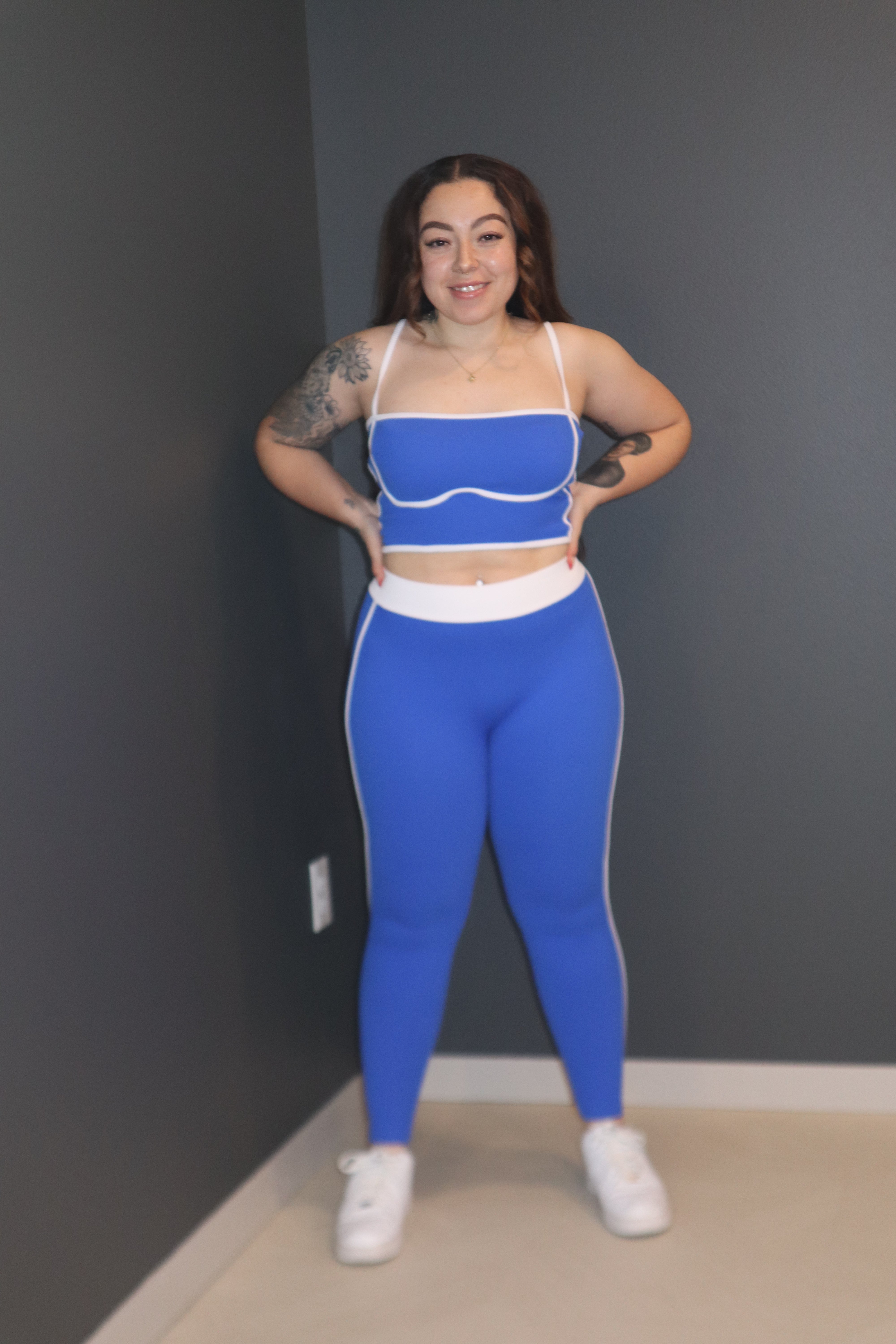 💙 Royal Energy – Seamless Royal Blue Set