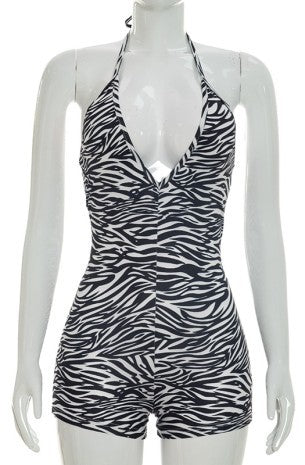 Untamed Baddie Romper